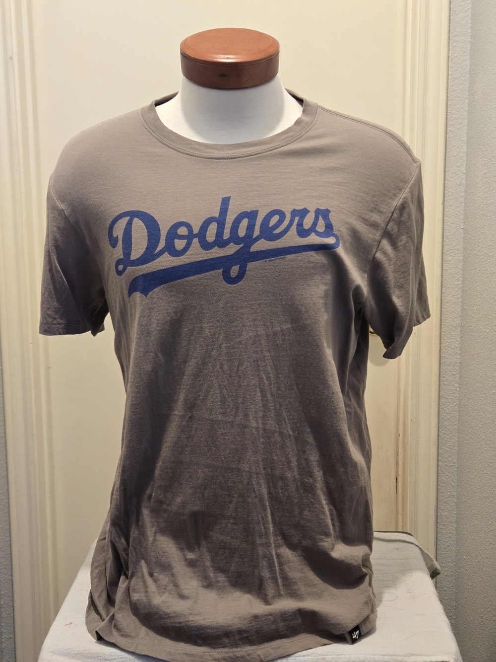 Men's Dodgers Short Sleeve Crew Neck Tee, M